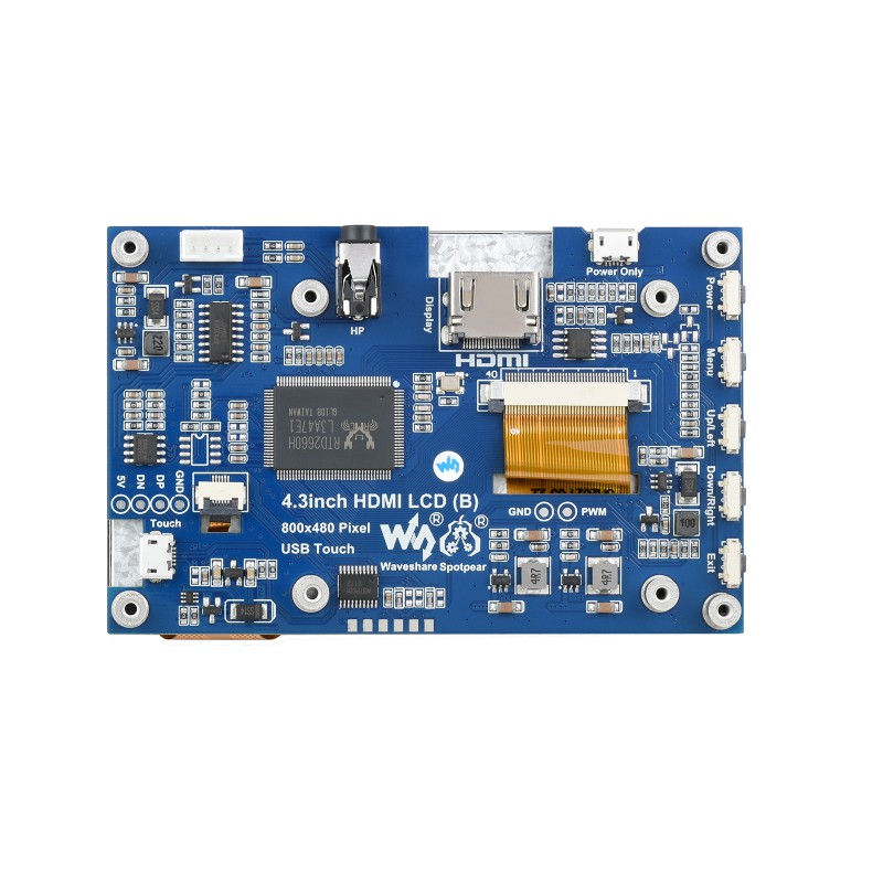 4.3inch Capacitive Touch Screen LCD