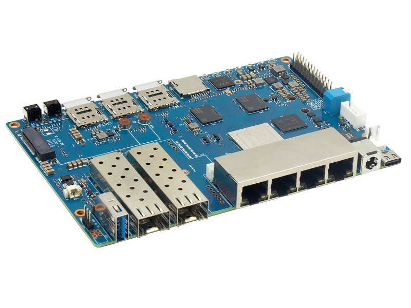 BPI-R4 Wifi 7 Router board