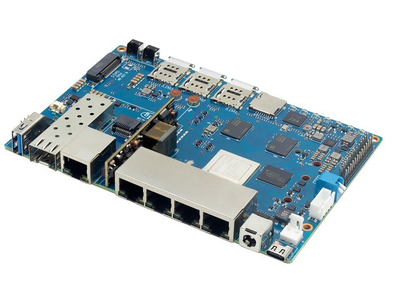 BPI-R4 Wifi 7 Router board